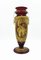 Vase Vénitien Antique en Verre avec Décor Neptune Double Face par GB Ponchino 1