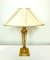 Waterford Style Bronze and Crystal Table Lamp, 1950s 2