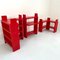 Modular Shelving with Desk by Olaf Von Bohr for Kartell, 1970s, Set of 15 9