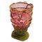 Pompitu II Vase - Clear Light Fuchsia And Matt Dust Green by Gaetano Pesce for Fish Design, Image 3