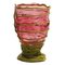 Vase Pompitu II - Fuchsia Clair Clair et Vert Mat par Gaetano Pesce pour Fish Design 2