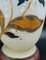 Bemalte Vasen aus Opalglas mit Rüschenrand, Frankreich, 2er Set 19