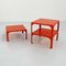 Demetrio 45 Side Tables by Vico Magistretti for Artemide, 1970s, Set of 3 2