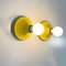 Yellow Teti Wall Lamps by Vico Magistretti for Artemide, 1960s-1970s, Set of 2 5