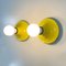 Yellow Teti Wall Lamps by Vico Magistretti for Artemide, 1960s-1970s, Set of 2, Image 2