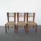 Sedie in legno e corda di Paolo Buffa, anni '50, set di 6, Immagine 3