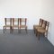 Sedie in legno e corda di Paolo Buffa, anni '50, set di 6, Immagine 11