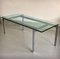 Vintage Chrome & Glass Coffee Table, 1960s 1