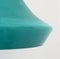 Opaline Aquamarine Glass Pendant Lamp, Image 5