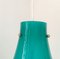 Opaline Aquamarine Glass Pendant Lamp 4