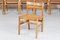 Model BM1 Oak and Cane Dining Chairs by Børge Mogensen for C. M. Madsen, Denmark, 1960s-1970s, Set of 6, Image 4