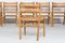 Model BM1 Oak and Cane Dining Chairs by Børge Mogensen for C. M. Madsen, Denmark, 1960s-1970s, Set of 6, Image 5