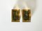 Kleine facettierte Schalen aus Muranoglas von Flavio Poli für Seguso, 1960er, 2er Set 8
