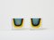 Small Faceted Murano Glass Bowls by Flavio Poli for Seguso, 1960s, Set of 2, Image 1