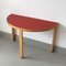 Roter Vintage Tisch von Alvar Aalto für Artek, 1980er 5