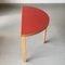 Roter Vintage Tisch von Alvar Aalto für Artek, 1980er 3