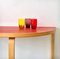 Vintage Red Table by Alvar Aalto for Artek, 1980s, Image 4