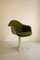 Chaise Dal en Fibre de Verre Verte avec Base La Fonda par Ray et Charles Eames pour Vitra, 1970s 1