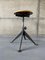 Vintage Stool in Metal and Wood by Jean Prouvé, 1950 4