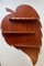 Danish Leaf Spice Rack in Teak and Copper, 1960s 1