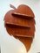 Danish Leaf Spice Rack in Teak and Copper, 1960s 4