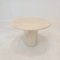 Italian Carrera Marble Side Tables, 1980s, Set of 3 15