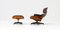 Vintage Lounge Chair in Rosewood by Charles & Ray Eames for Herman Miller, 1980s, Set of 2 7