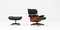 Vintage Lounge Chair in Rosewood by Charles & Ray Eames for Herman Miller, 1980s, Set of 2 1