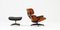 Vintage Lounge Chair in Rosewood by Charles & Ray Eames for Herman Miller, 1980s, Set of 2 8