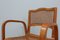 Mid-Century Vienna Straw Bench and Armchair, 1940s, Set of 3 13