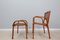 Mid-Century Vienna Straw Bench and Armchair, 1940s, Set of 3 11