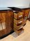 Large French Art Deco Sideboard in Walnut Veneer & Black Lacquer, 1930s 9