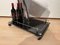 Vintage Serving Trolley or Bar Cart in Black Glass & Chrome, Italy, 1975, Image 16