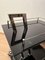 Vintage Serving Trolley or Bar Cart in Black Glass & Chrome, Italy, 1975 12