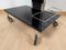 Vintage Serving Trolley or Bar Cart in Black Lacquer & Chrome, Germany, 1975 9