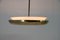 Lámpara de araña Bauhaus funcionalista de latón de UFO, años 30, Imagen 7