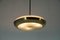 Bauhaus Functionalist Brass Chandelier from UFO, 1930s, Image 6