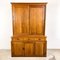 Tall Antique French Oak Archive File Office Cabinet 12