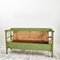 Banc Settle Vert Pâle, Hongrie, 1920s, Set de 2 3