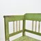 Hungarian Pale Green Settle Bench, 1920s, Set of 2 4