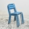 French Blue Tolix Chair, 1960s 8
