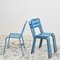 French Blue Tolix Chair, 1960s 2