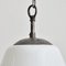 Lámpara colgante checa de opalino, años 50, Imagen 7