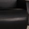Black Leather LSE 5800 Armchair from Rolf Benz 4