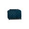 Blue Fabric Chesterfield 3-Seater Sofa from Kare, Image 9