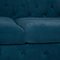 Blue Fabric Chesterfield 3-Seater Sofa from Kare 3