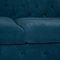 Blue Fabric Chesterfield 3-Seater Sofa from Kare, Image 3