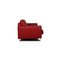 Red Leather 2-Seater Sofa from Christine Kröncke 9