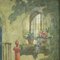 Rodolfo Paoletti, Venetian House Scene, Oil on Plywood, 20th Century, Framed 5