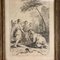 Framed Paper Engravings by Joseph Wagner, 1700s, Set of 10 5